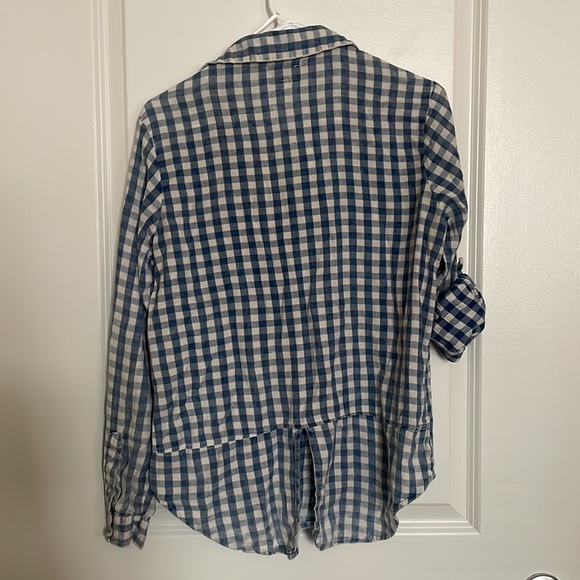 Long Sleeve Plaid Button down - Picture 2 of 3